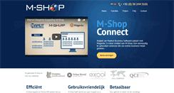 Desktop Screenshot of mshop.nl