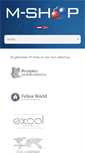 Mobile Screenshot of mshop.nl